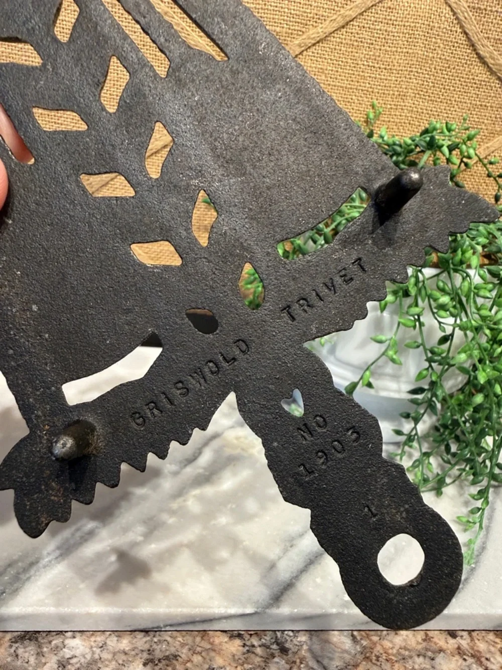 Vintage Griswold Trivet